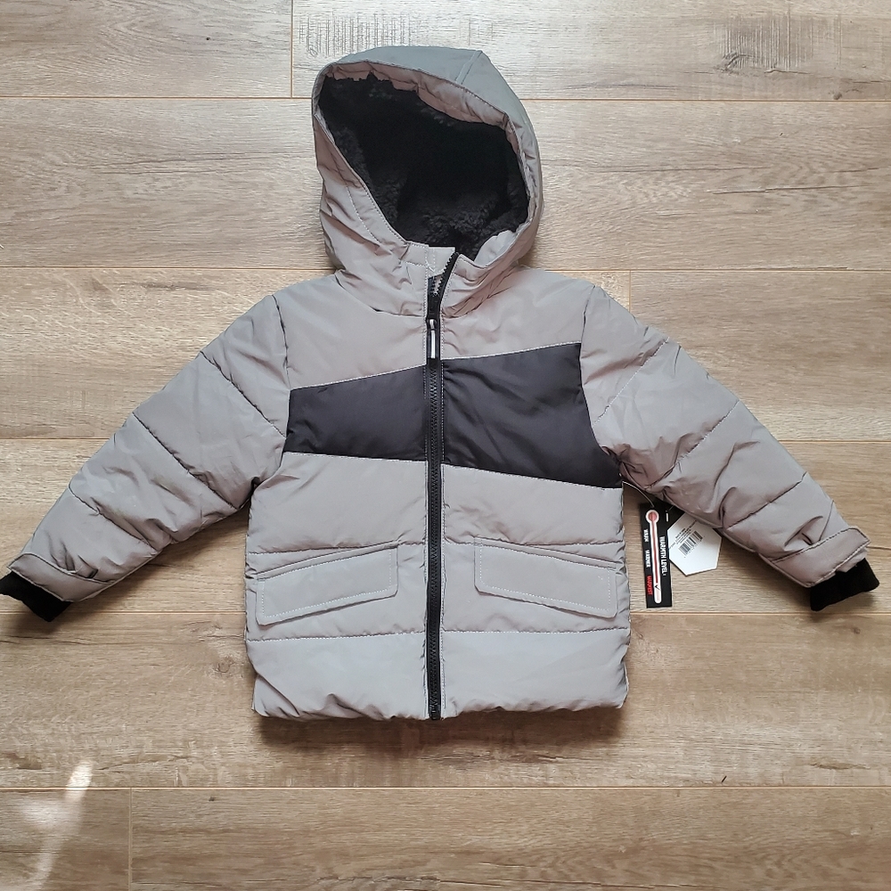 Toddler Reflective Thick Cozy Puffer Jacket 2T